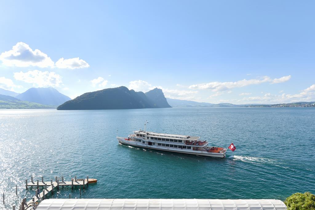 Hotel Vitznauerhof - Lifestyle Hideaway At Lake Lucerne Exterior foto