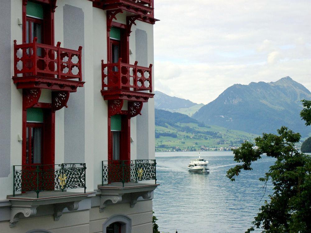 Hotel Vitznauerhof - Lifestyle Hideaway At Lake Lucerne Exterior foto